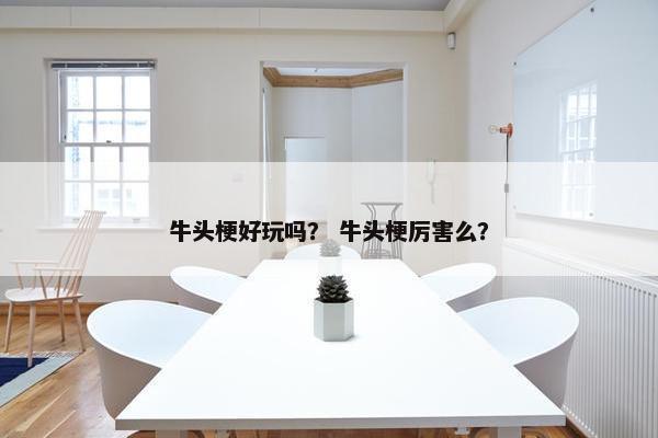 牛头梗好玩吗？ 牛头梗厉害么？