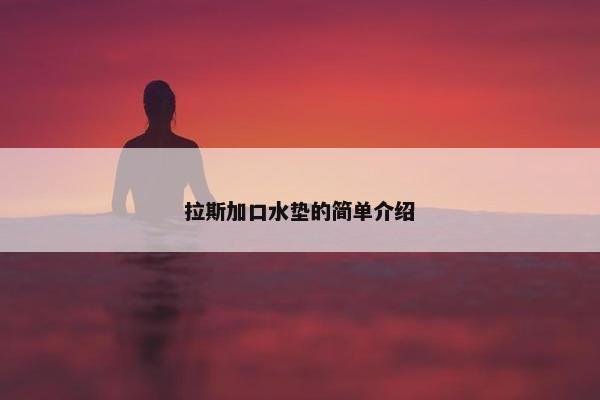 拉斯加口水垫的简单介绍