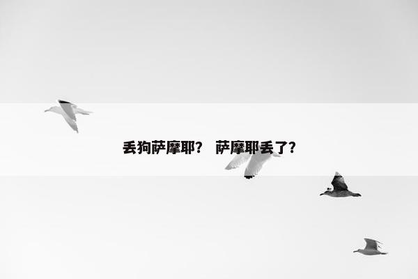 丢狗萨摩耶？ 萨摩耶丢了？