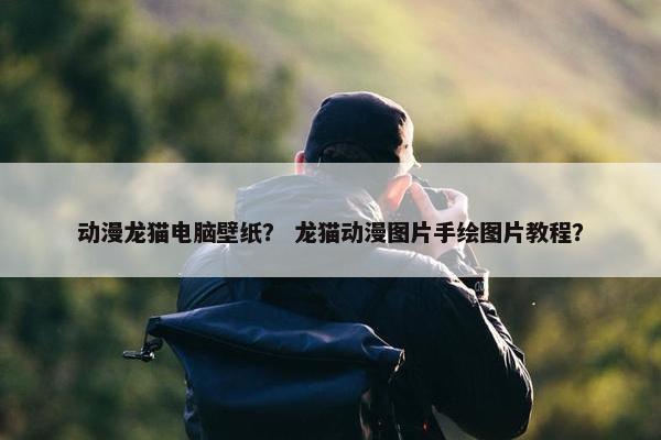 动漫龙猫电脑壁纸？ 龙猫动漫图片手绘图片教程？