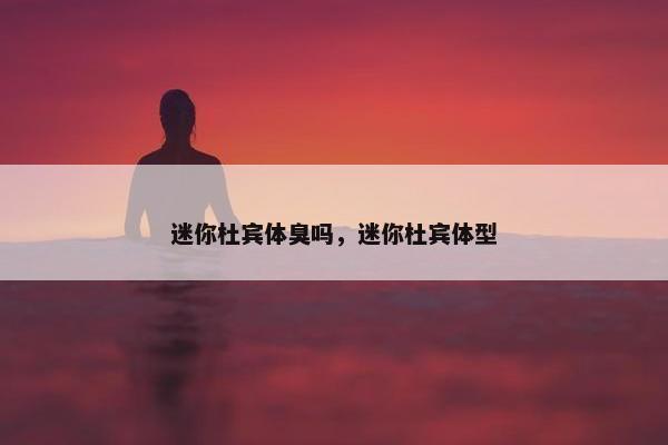 迷你杜宾体臭吗，迷你杜宾体型