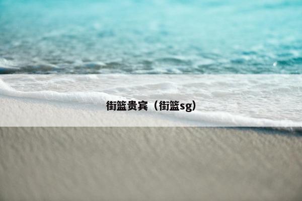 街篮贵宾（街篮sg）