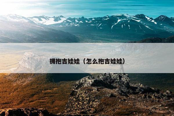 拥抱吉娃娃（怎么抱吉娃娃）