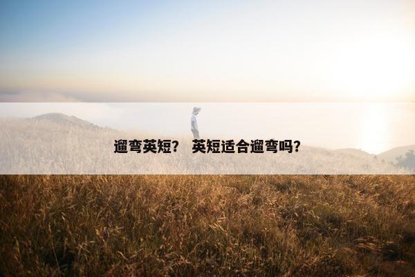 遛弯英短？ 英短适合遛弯吗？