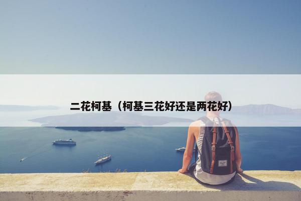 二花柯基（柯基三花好还是两花好）