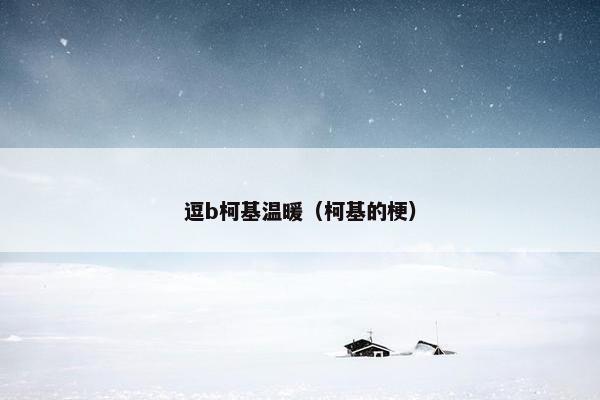 逗b柯基温暖（柯基的梗）