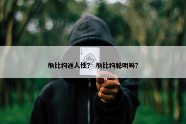 熊比狗通人性？ 熊比狗聪明吗？