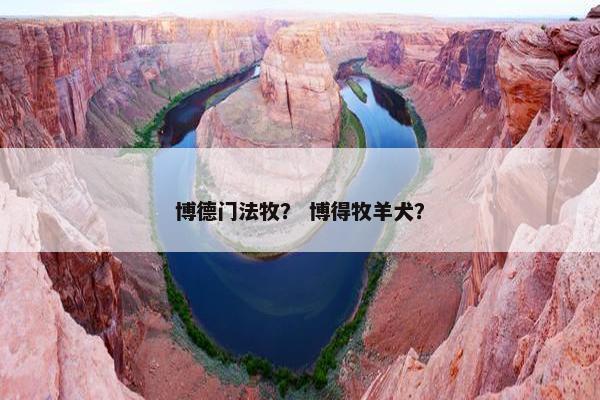 博德门法牧？ 博得牧羊犬？