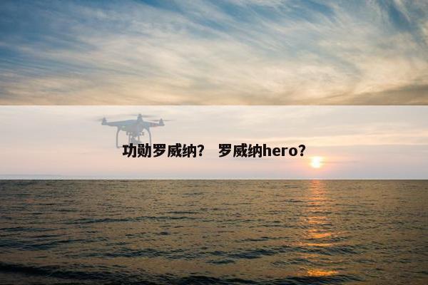 功勋罗威纳？ 罗威纳hero？