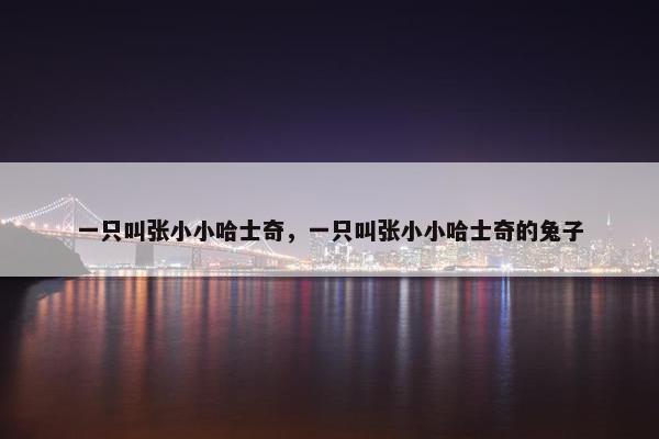 一只叫张小小哈士奇，一只叫张小小哈士奇的兔子