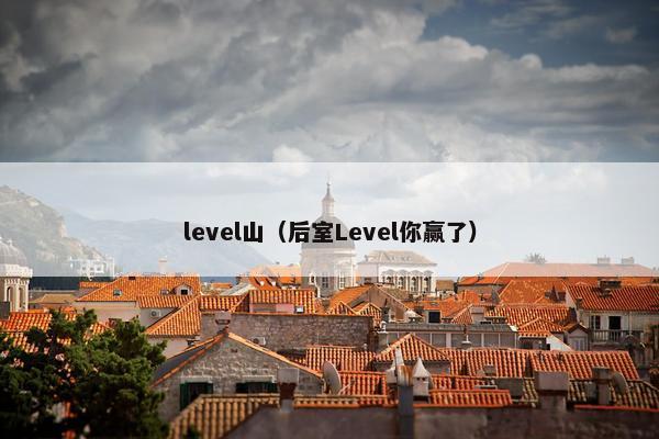 level山（后室Level你赢了）